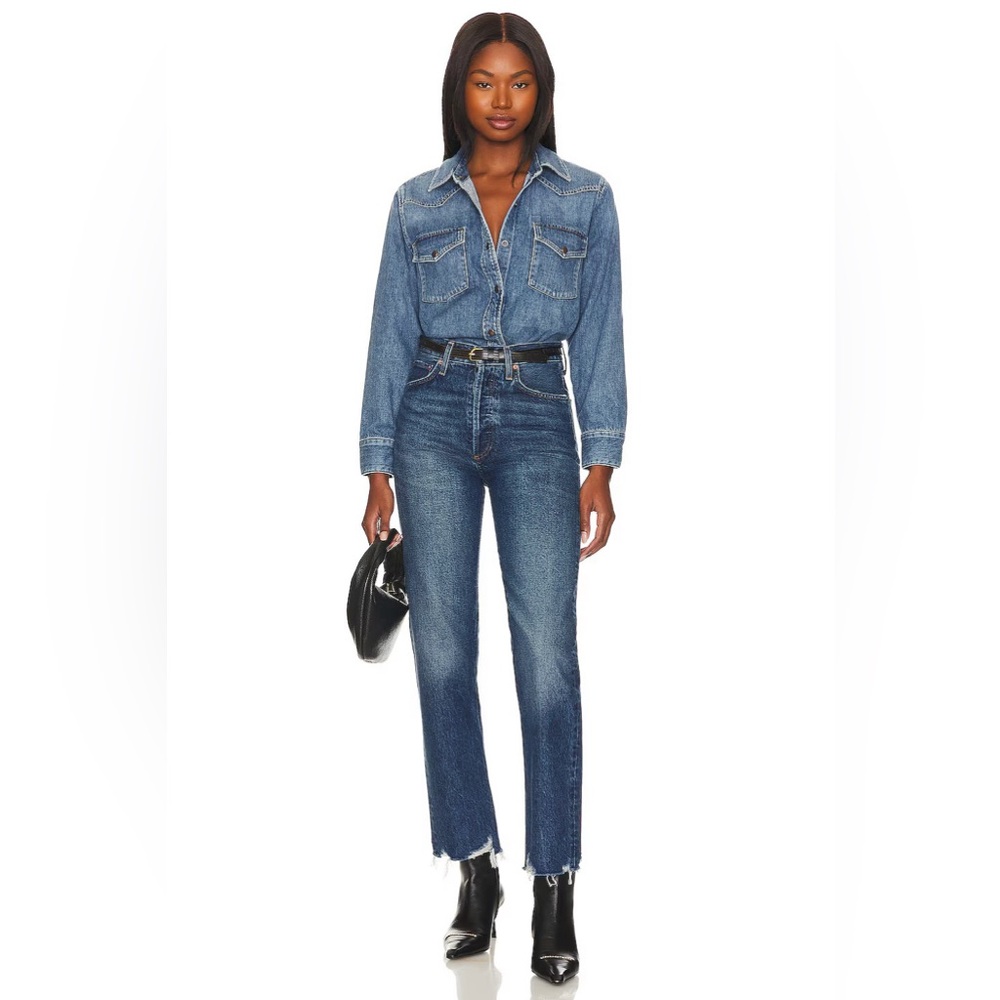 AGOLDE 90s Pinch Waist High Rise Straight 31801